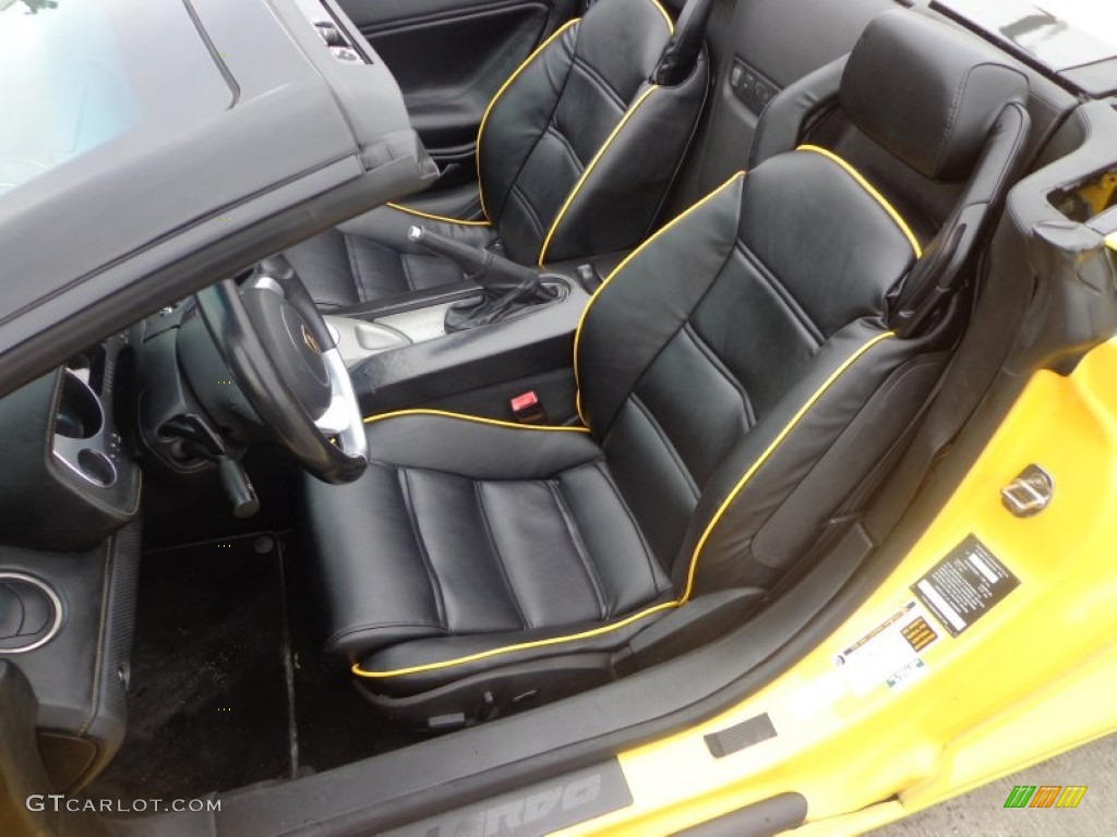 2007 Lamborghini Gallardo Spyder Front Seat Photo #95123687