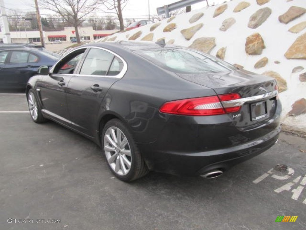 2013 XF 3.0 AWD - Stratus Grey Metallic / Warm Charcoal photo #3