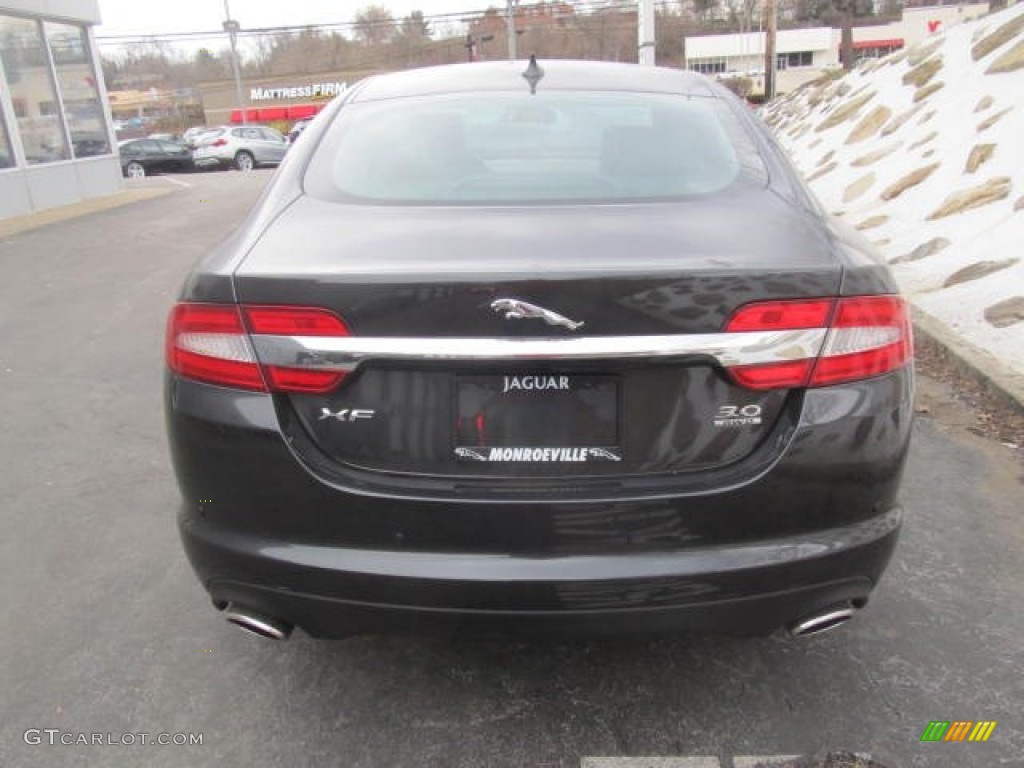 2013 XF 3.0 AWD - Stratus Grey Metallic / Warm Charcoal photo #4