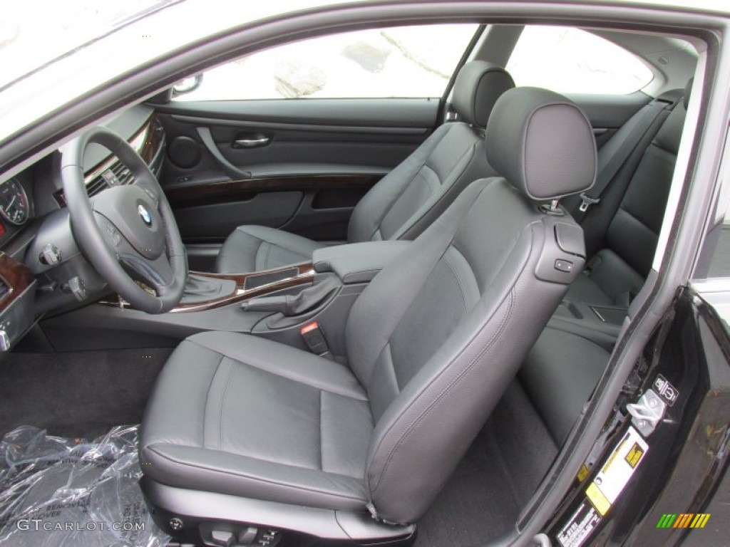 2013 3 Series 328i xDrive Coupe - Jet Black / Black photo #12