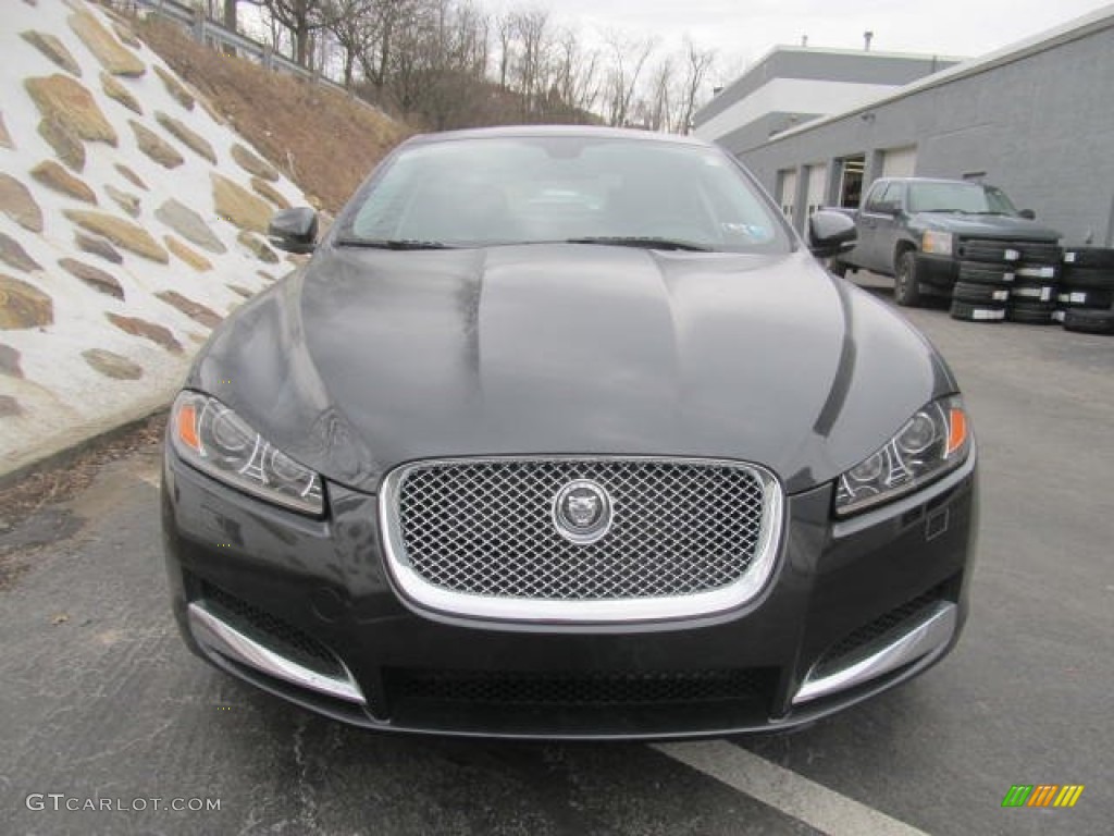 2013 XF 3.0 AWD - Stratus Grey Metallic / Warm Charcoal photo #7