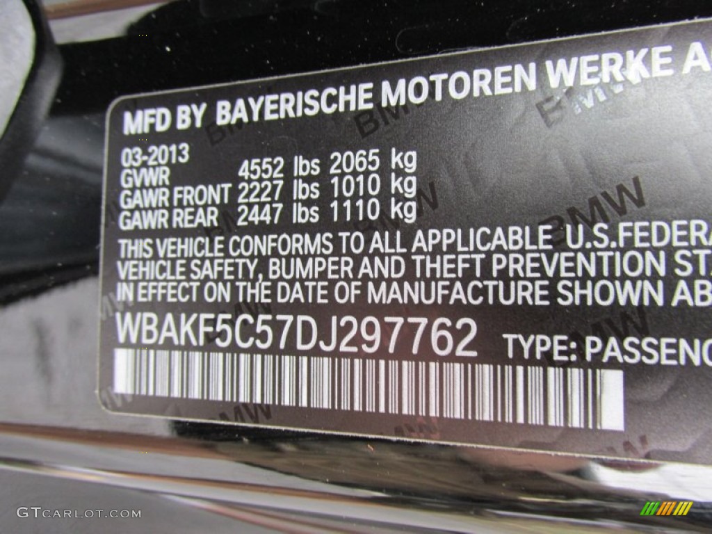 2013 3 Series 328i xDrive Coupe - Jet Black / Black photo #19