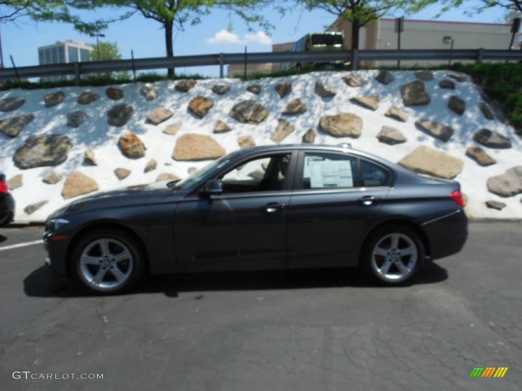 2014 3 Series 328i xDrive Sedan - Mineral Grey Metallic / Black photo #2