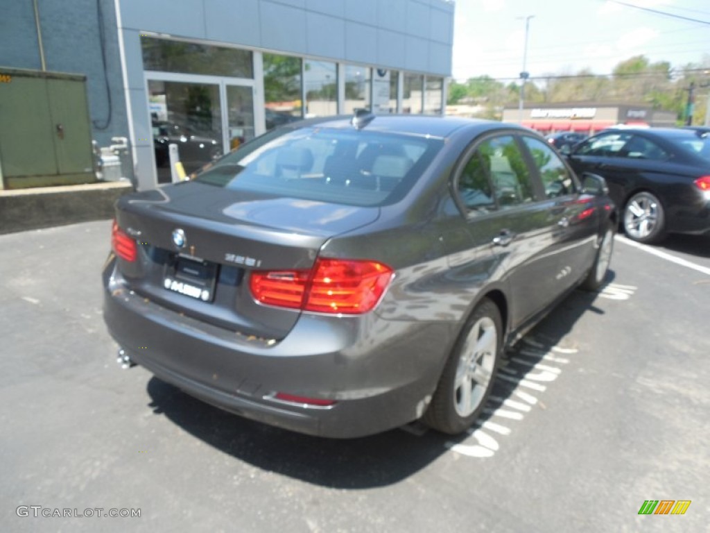 2014 3 Series 328i xDrive Sedan - Mineral Grey Metallic / Black photo #6