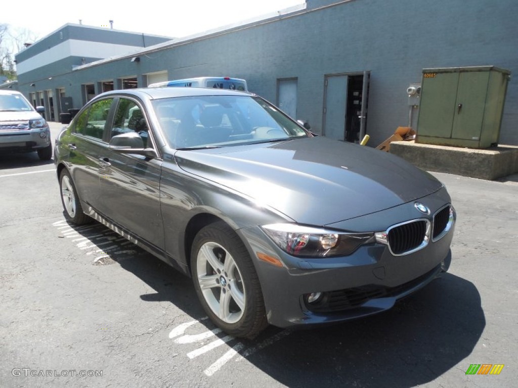 2014 3 Series 328i xDrive Sedan - Mineral Grey Metallic / Black photo #7