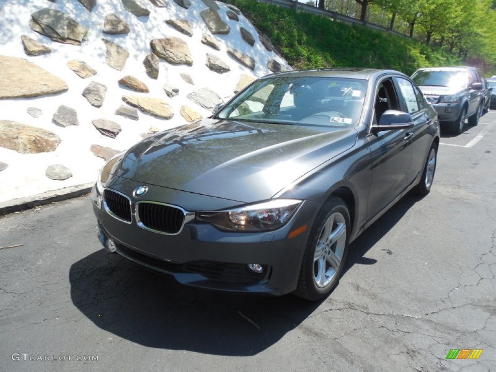 2014 3 Series 328i xDrive Sedan - Mineral Grey Metallic / Black photo #9