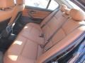 Saddle Brown Dakota Leather Rear Seat Photo for 2011 BMW 3 Series #95124431