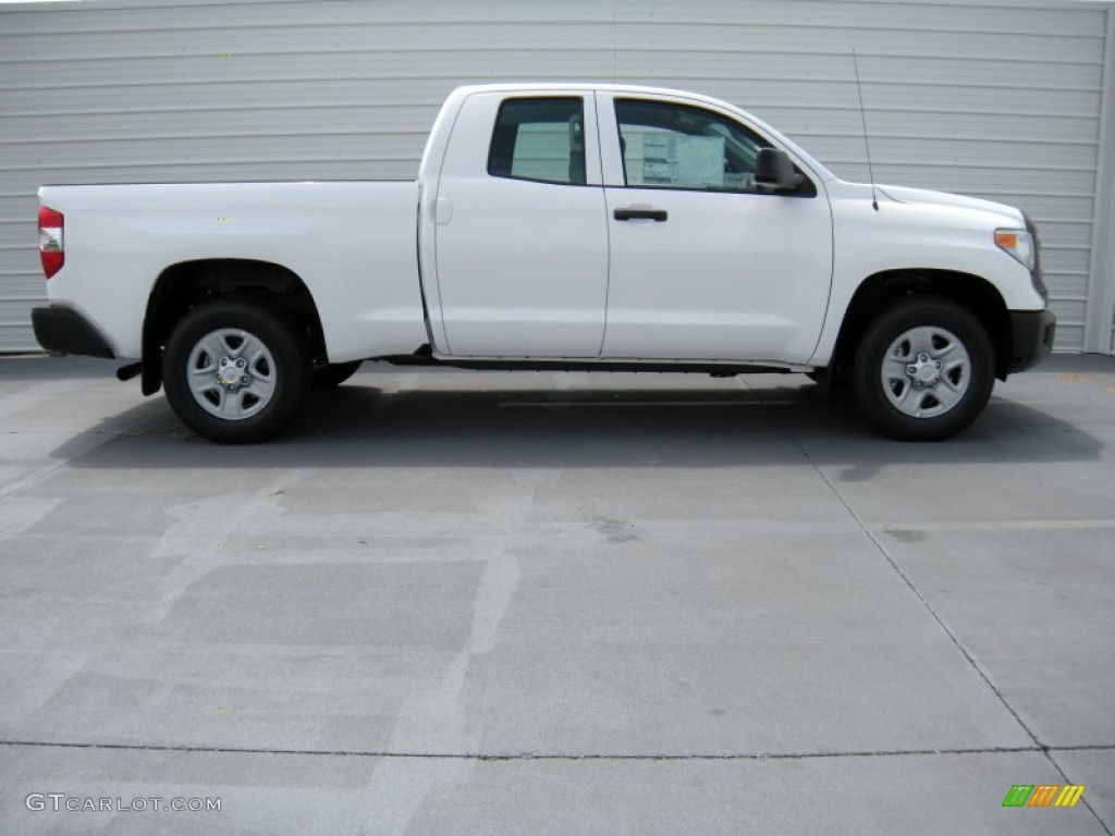 2014 Tundra SR Double Cab - Super White / Graphite photo #3