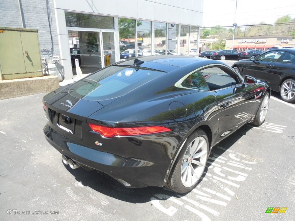 Ultimate Black Metallic 2015 Jaguar F-TYPE S Coupe Exterior Photo #95125280