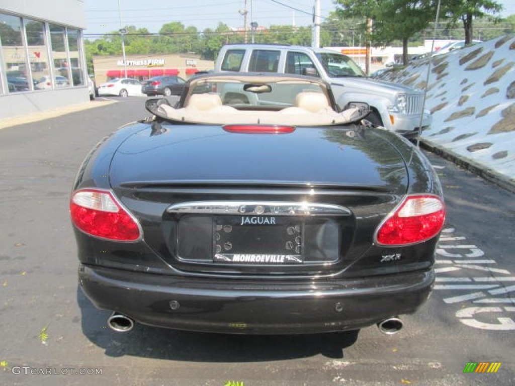 2002 XK XKR Convertible - Anthracite Metallic / Oatmeal photo #5