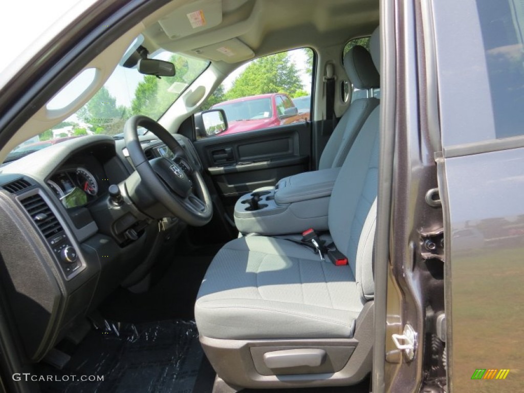 2014 1500 Express Quad Cab - Granite Crystal Metallic / Black/Diesel Gray photo #7