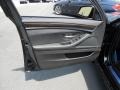 2014 BMW 5 Series Black Interior Door Panel Photo
