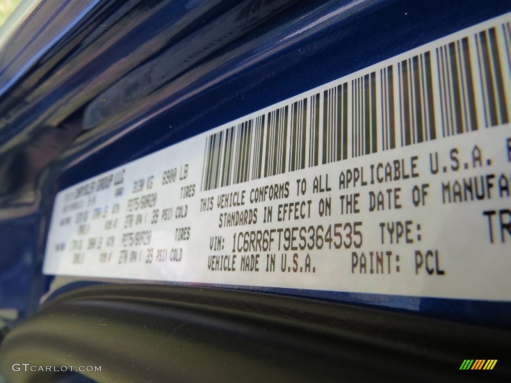 2014 1500 Express Quad Cab - Blue Streak Pearl Coat / Black/Diesel Gray photo #10