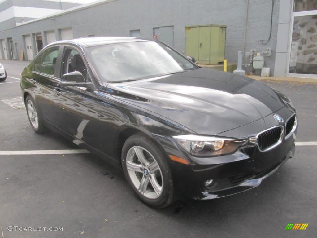 2014 3 Series 328i xDrive Sedan - Jet Black / Black photo #8