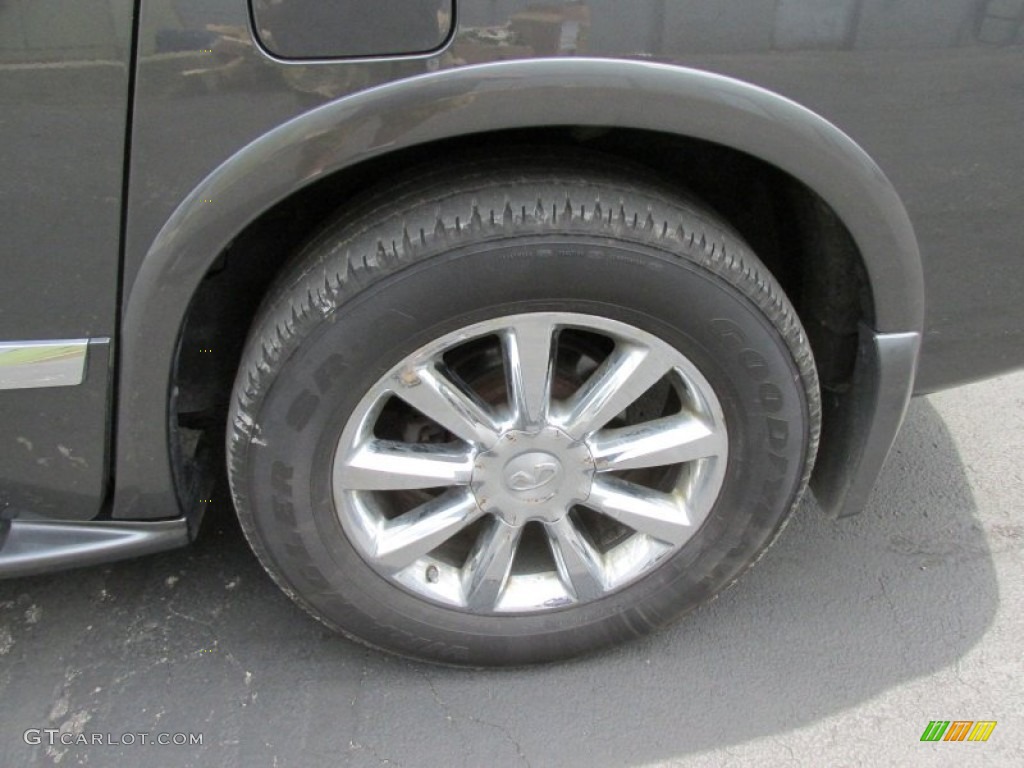 2008 QX 56 4WD - Silver Graphite Gray / Charcoal photo #3