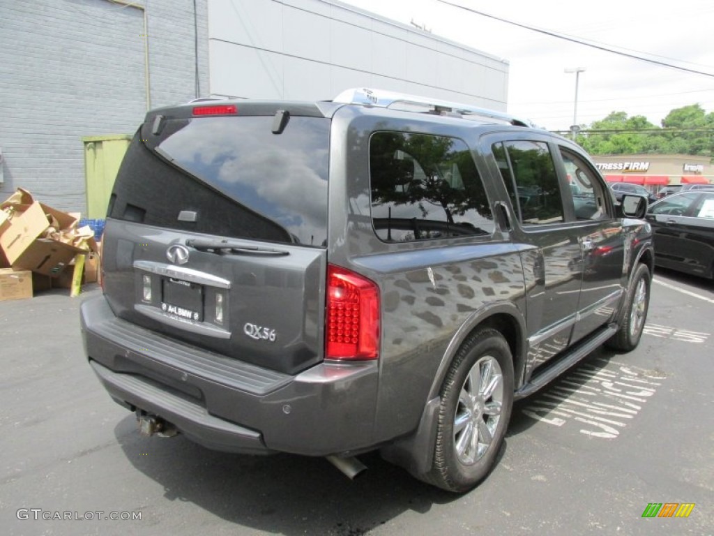 2008 QX 56 4WD - Silver Graphite Gray / Charcoal photo #6