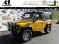 1997 AA Yellow Land Rover Defender 90 Soft Top #95116840