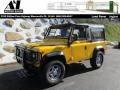 AA Yellow 1997 Land Rover Defender 90 Soft Top