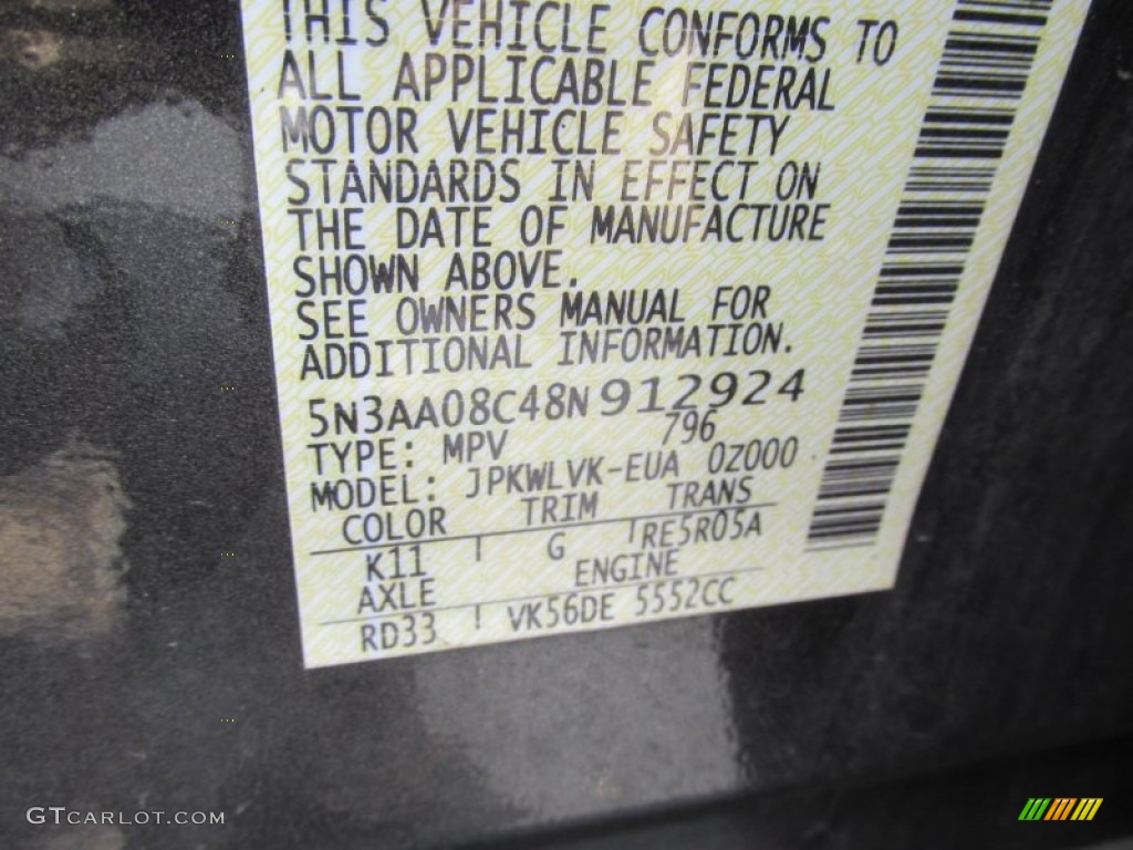 2008 QX 56 4WD - Silver Graphite Gray / Charcoal photo #19
