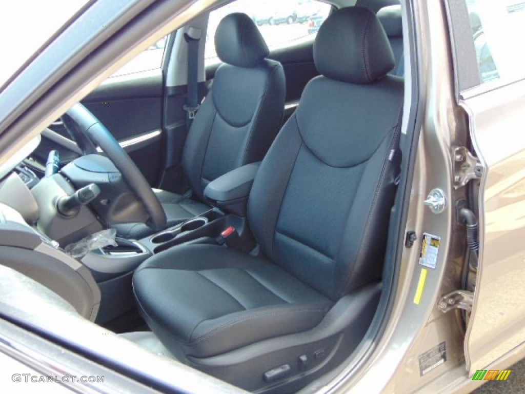 2014 Elantra Limited Sedan - Bronze / Black photo #9