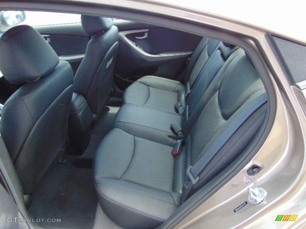 2014 Elantra Limited Sedan - Bronze / Black photo #11