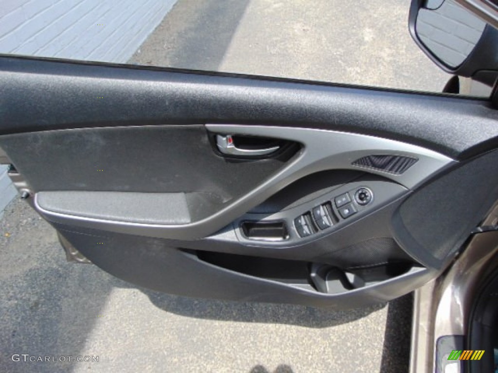 2014 Elantra Limited Sedan - Bronze / Black photo #12