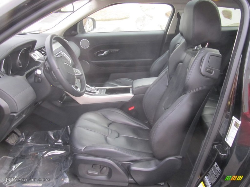 2013 Land Rover Range Rover Evoque Pure Coupe Front Seat Photo #95131011
