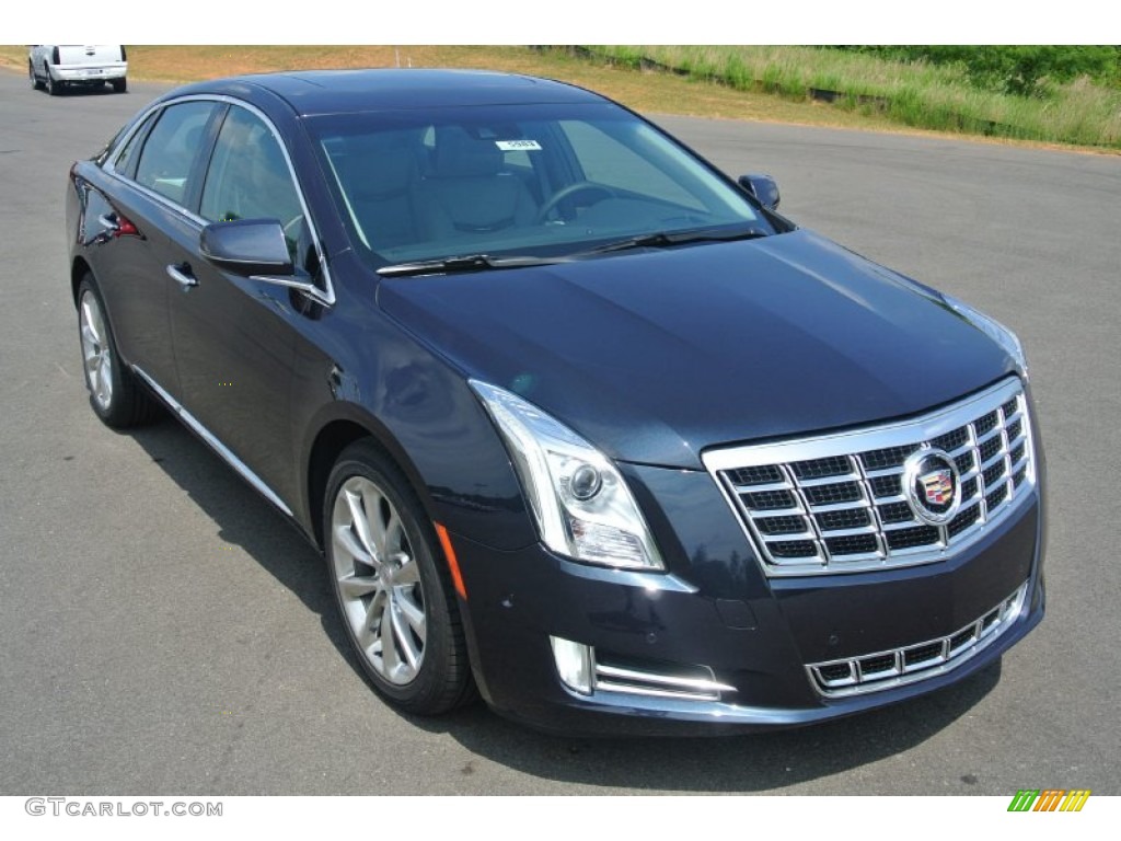 Sapphire Blue Metallic 2014 Cadillac XTS Premium FWD Exterior Photo #95131112
