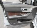 2014 Jaguar XF Warm Charcoal Interior Door Panel Photo