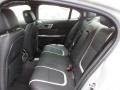 2014 Jaguar XF Warm Charcoal Interior Rear Seat Photo
