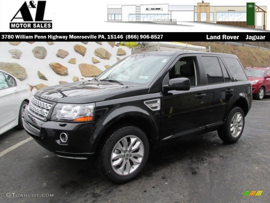 2014 LR2 HSE 4x4 - Santorini Black Metallic / Ebony photo #1