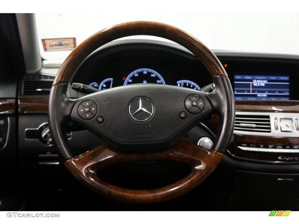 2010 S 550 4Matic Sedan - Iridium Silver Metallic / Black photo #30