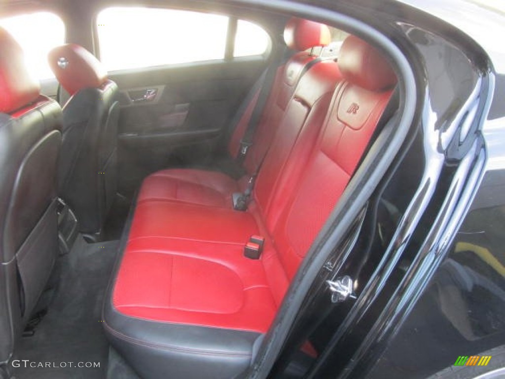 2010 Jaguar XF XFR Sport Sedan Rear Seat Photo #95132405