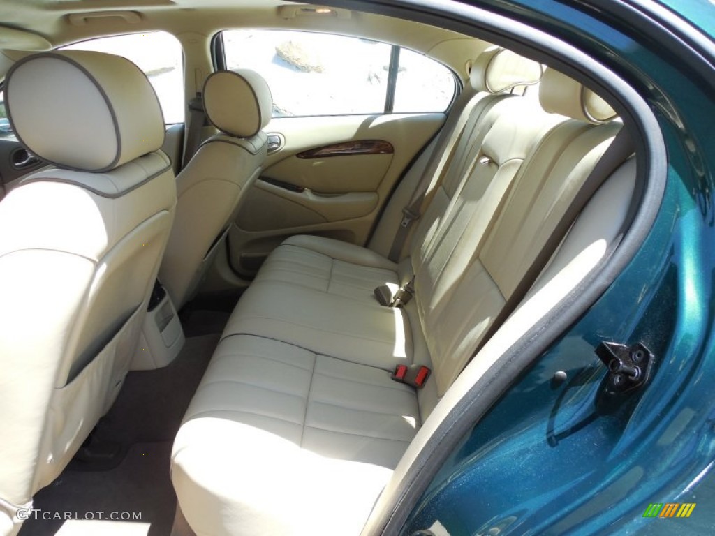 2006 S-Type 4.2 - British Racing Green / Champagne photo #13