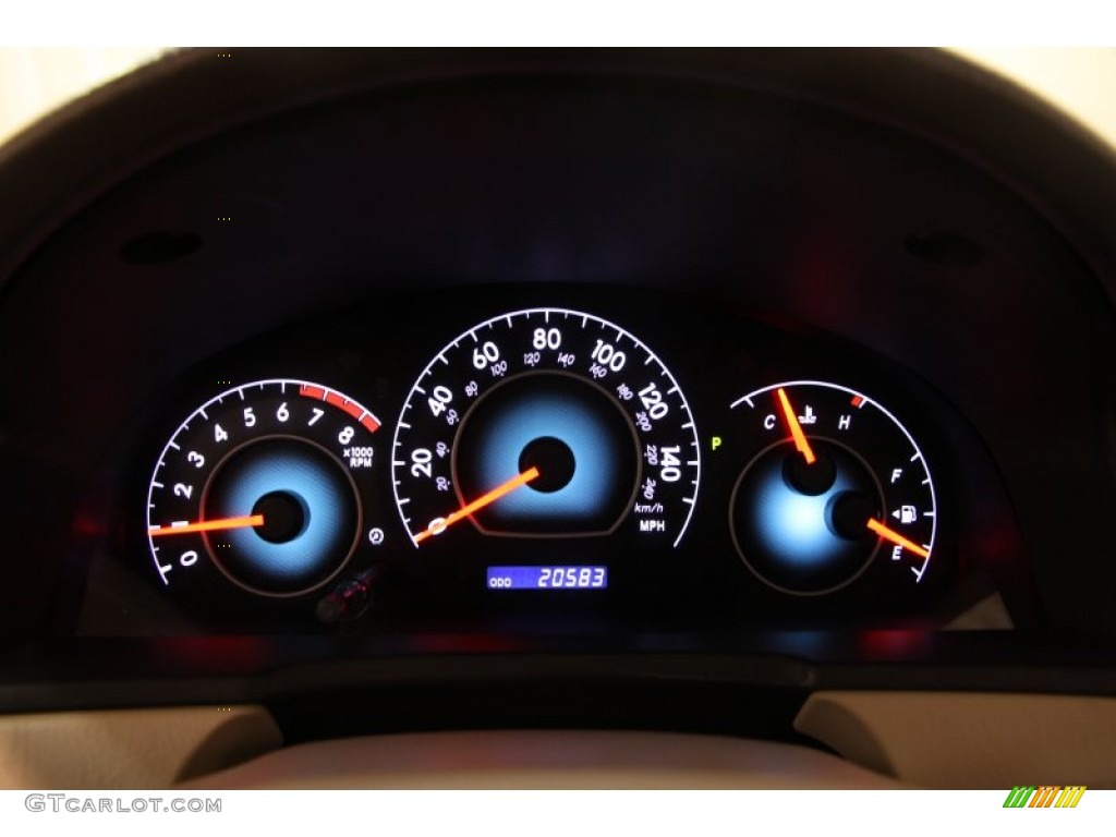 2008 Toyota Solara SE Coupe Gauges Photos