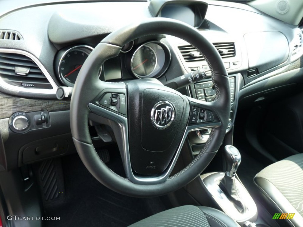2014 Buick Encore AWD Ebony Dashboard Photo #95135021