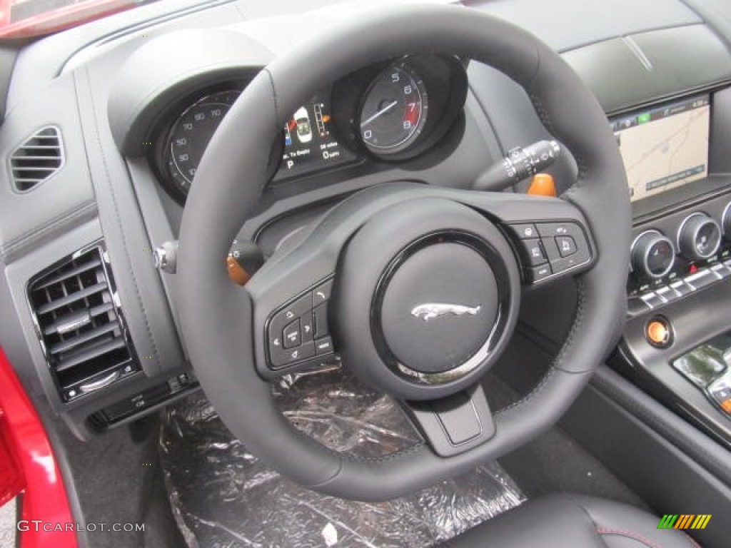 2014 Jaguar F-TYPE S Steering Wheel Photos