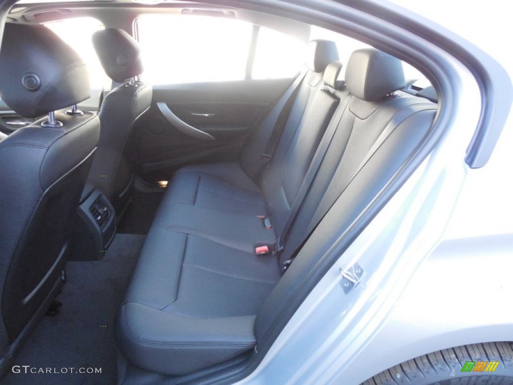 2014 3 Series 320i xDrive Sedan - Glacier Silver Metallic / Black photo #13