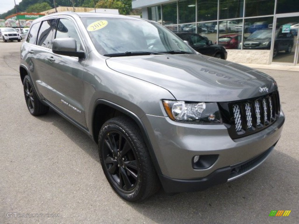 Mineral Gray Metallic 2012 Jeep Grand Cherokee Laredo 4x4 Exterior Photo #95139992