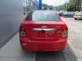 2014 Red Hot Chevrolet Sonic LT Sedan  photo #5