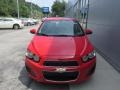 2014 Red Hot Chevrolet Sonic LT Sedan  photo #8