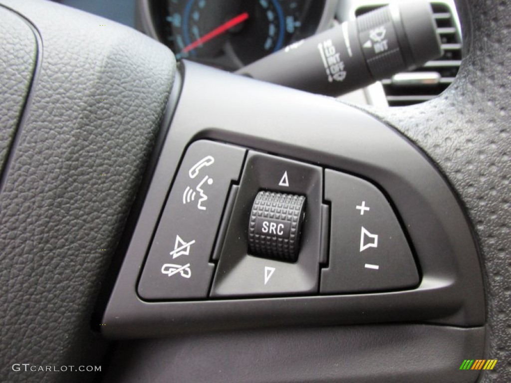 2014 Cruze LS - Red Hot / Jet Black/Medium Titanium photo #17