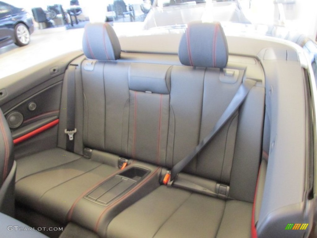 2014 BMW 4 Series 428i xDrive Convertible Rear Seat Photo #95141519