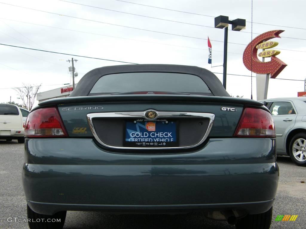 2006 Sebring GTC Convertible - Magnesium Pearl / Dark Slate Gray photo #4