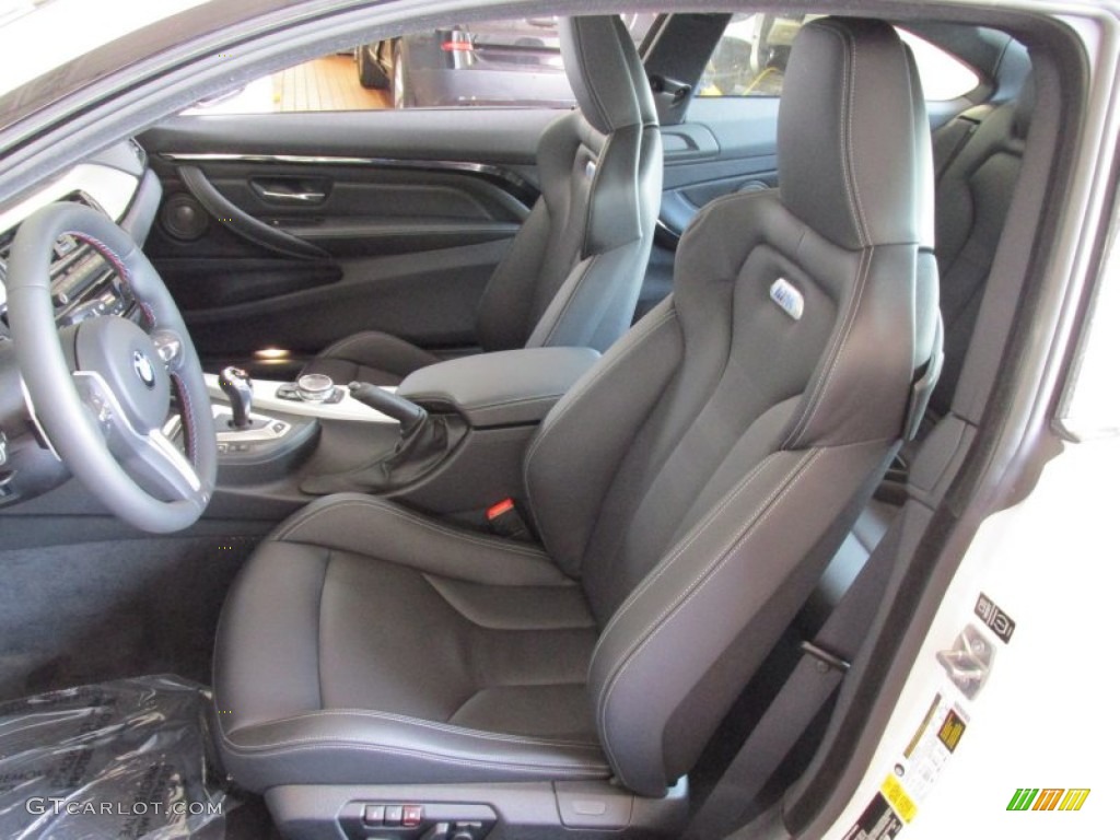 Black Interior 2015 BMW M4 Coupe Photo #95141994