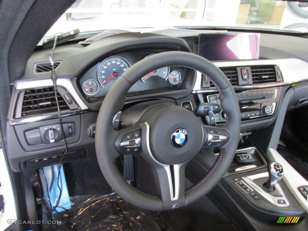 2015 BMW M4 Coupe Black Dashboard Photo #95142047
