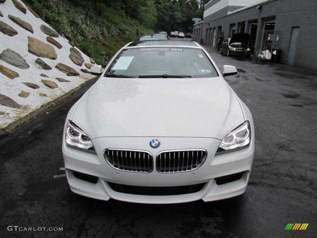 Alpine White 2013 BMW 6 Series 650i xDrive Gran Coupe Exterior Photo #95142524