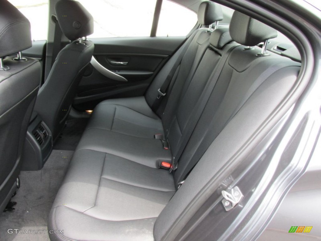 2014 3 Series 320i xDrive Sedan - Mineral Grey Metallic / Black photo #13