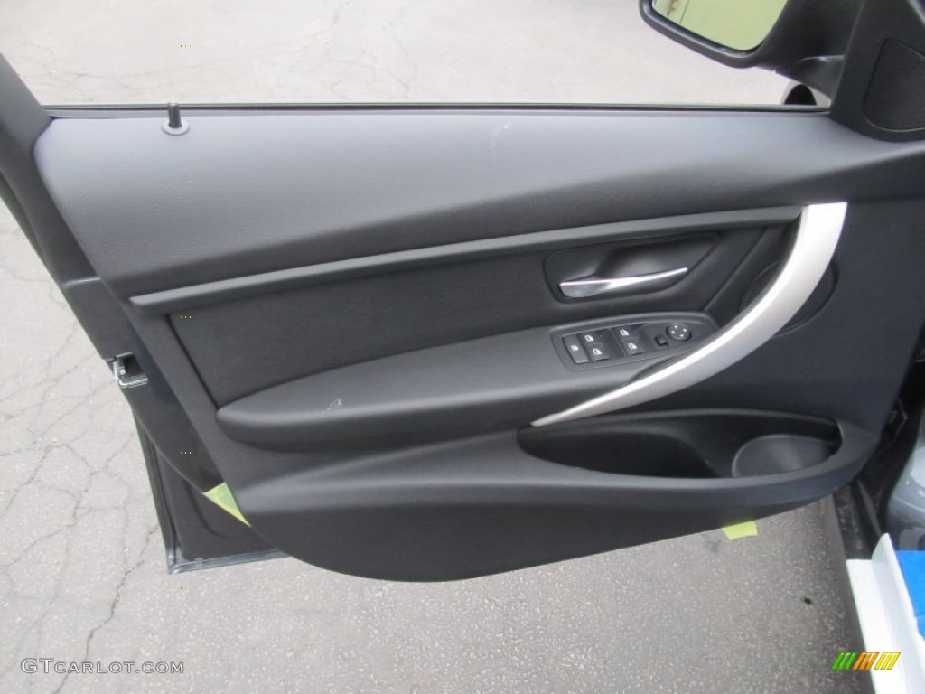 2014 3 Series 320i xDrive Sedan - Mineral Grey Metallic / Black photo #10