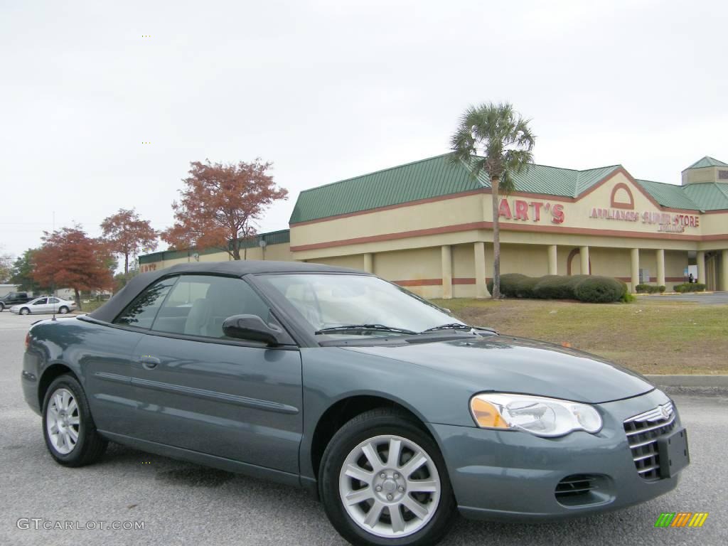 2006 Sebring GTC Convertible - Magnesium Pearl / Dark Slate Gray photo #7